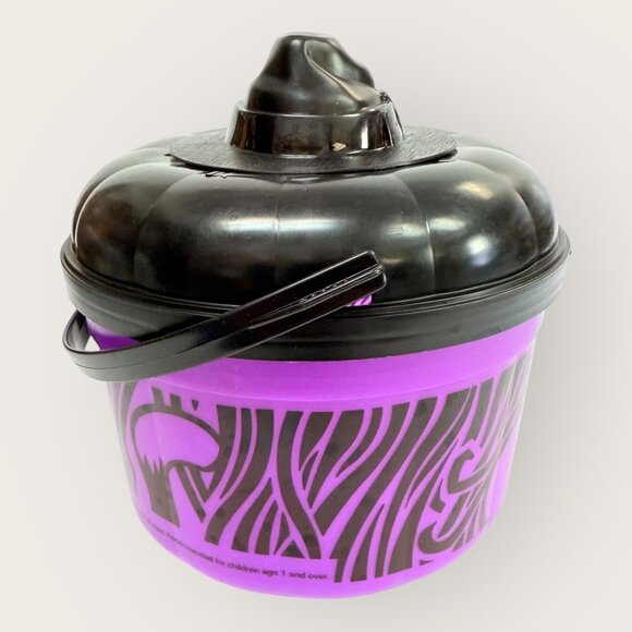 Vintage 1993 McDonalds Happy Meal Witch Boo Bucket Cat Cookie Cutter Complete C - Picture 4 of 7